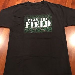 Champion Play the Field Black Short Sleeve Shirt